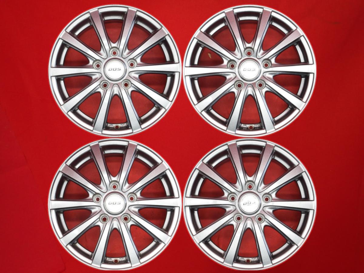 D.O.S SEー10R BPエディション 6Jx15 +45 5/114.3 ガンメタ系 e-NV200 セレナ