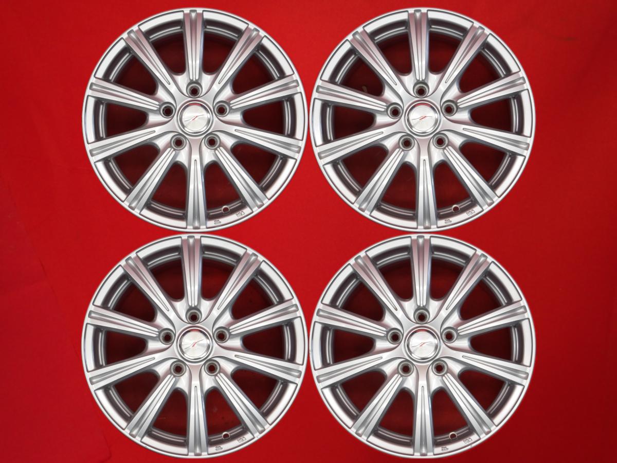 Joker STIR(ステア) 6.5Jx16 +53 5/114.3 シルバー(銀色)系 ステップワゴン スパーダ ヴォクシー アクセラ ヴェゼル ノア