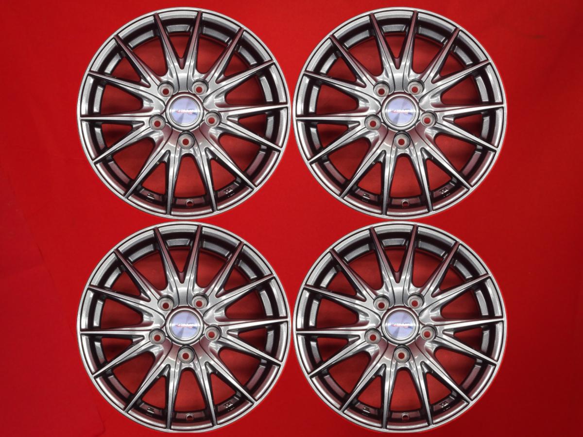 ヴェルヴァ VELVA SPORT(スポルト) 6Jx15 +43 5/114.3 ガンメタ系 e-NV200 セレナ