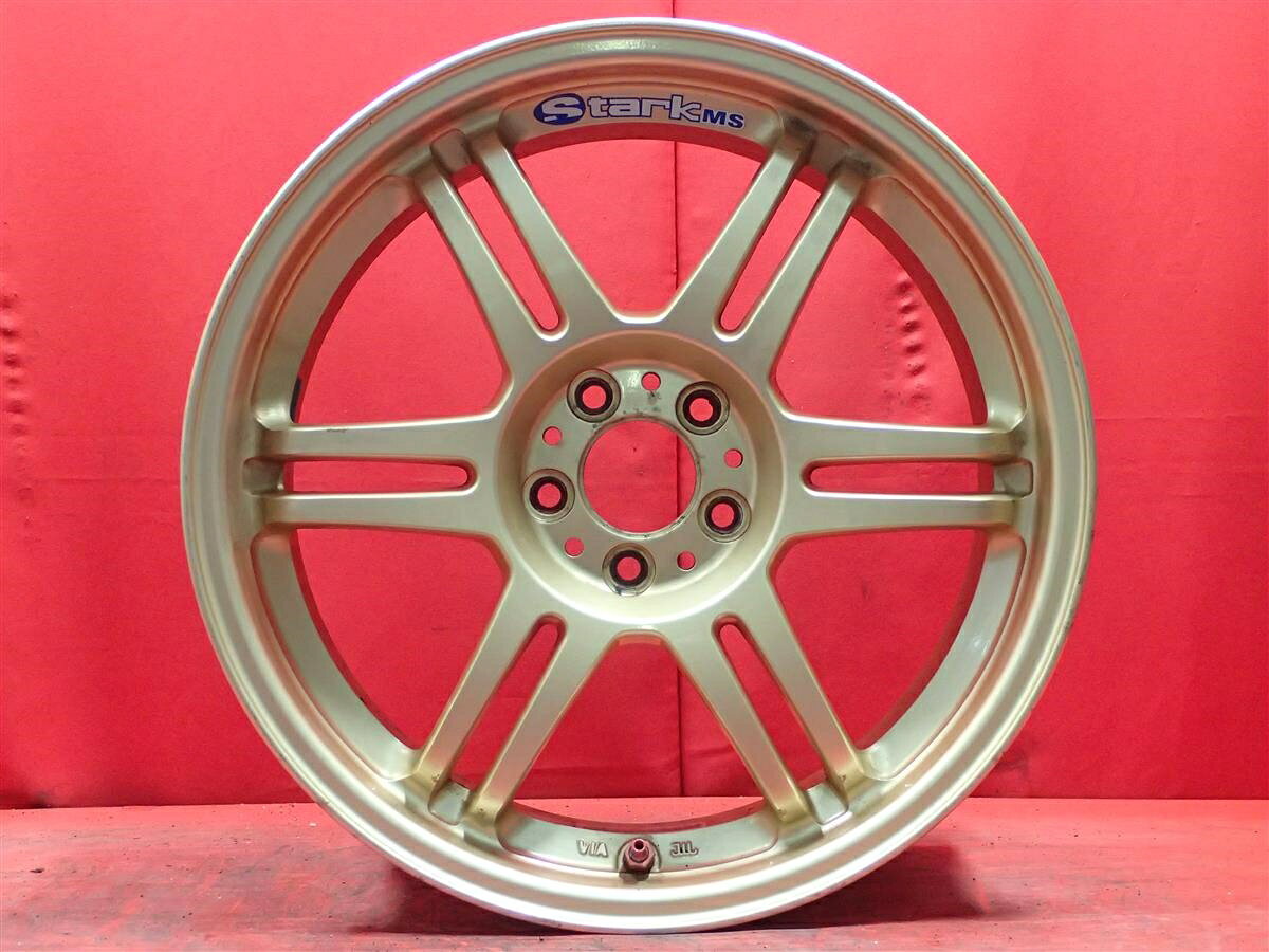 シュターク MS 7.5Jx17 +48 5/100 ゴールド(金色)系
