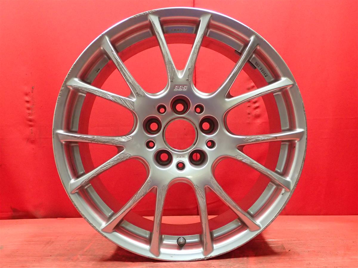 BBS RE-V 8Jx18 +43 5/114.3 シルバー(銀色)系