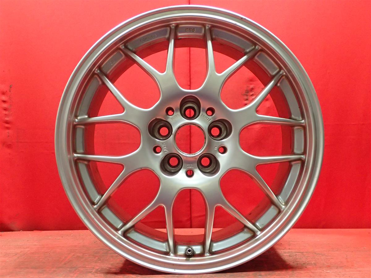 BBS RG-R 7.5Jx17 +48 5/100 シルバー(銀色)系