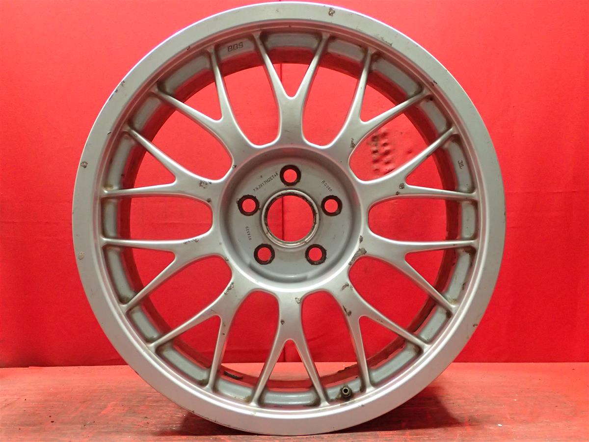 BBS D-T-M 7.5Jx17 +48 5/100 シルバー(銀色)系