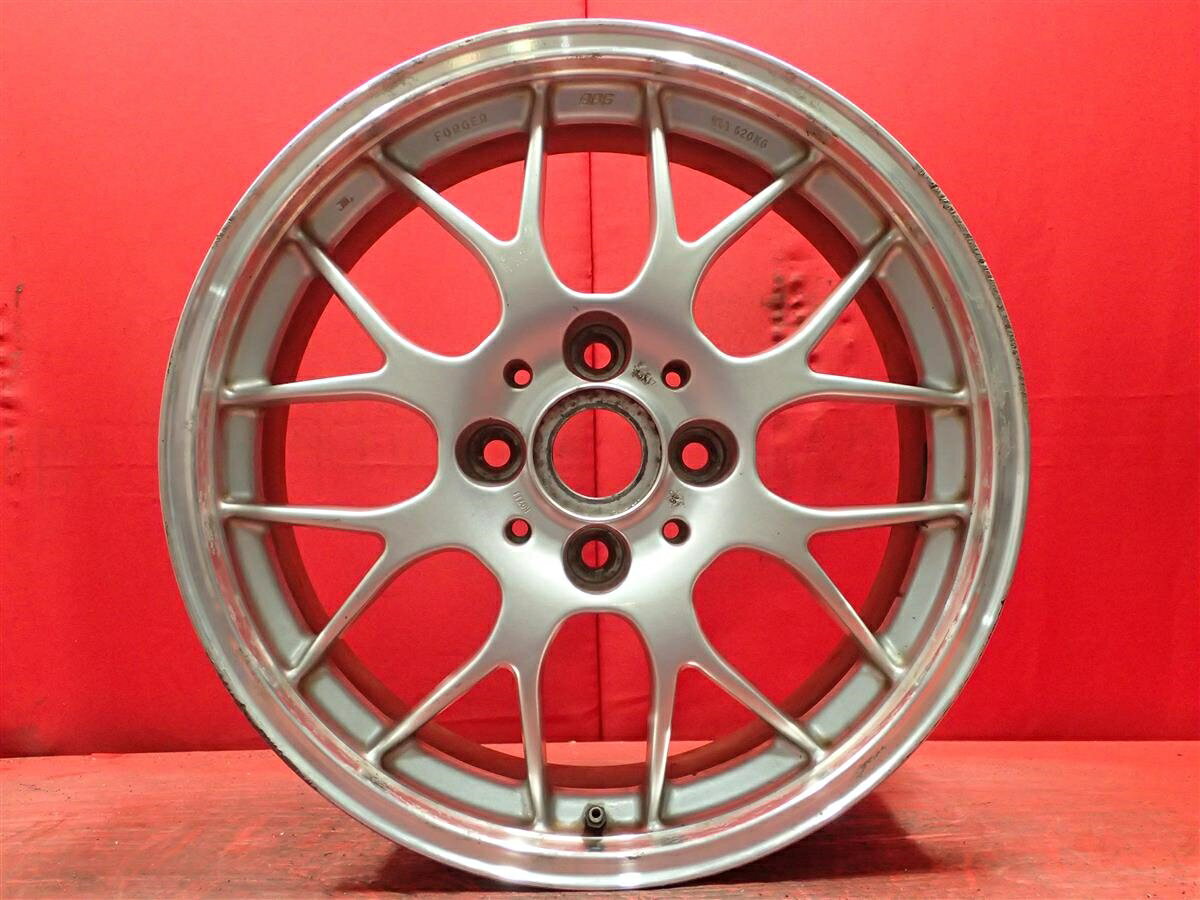 BBS RG-R 7Jx17 +38 4/114.3 ポリッシュ系 シルバー(銀色)系