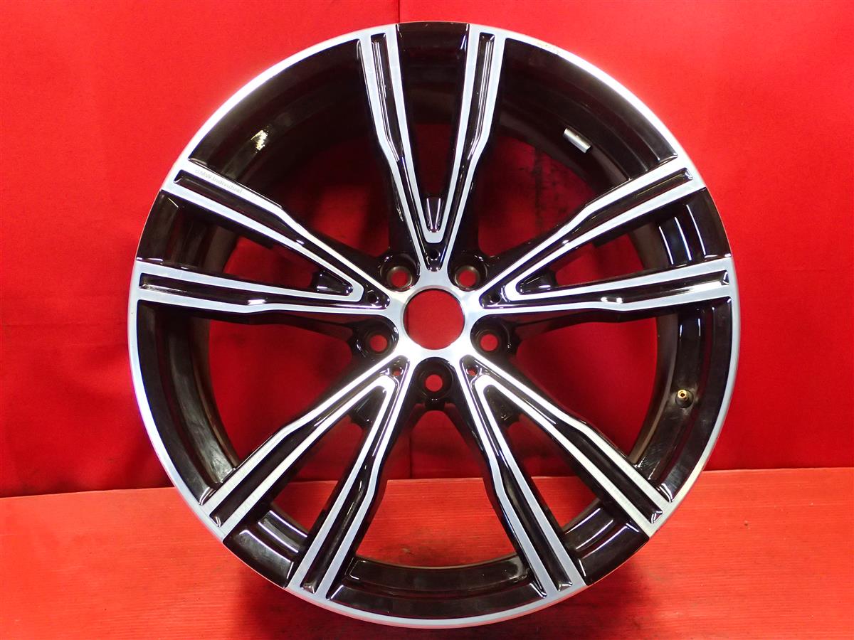 20 inches + - BMW 8シリーズ G14 G15 G16 純正 Vスポークスタイリング730I 8Jx20 +26 5/112 ブラックポリッシュ(ブラック&ポリッシュ)