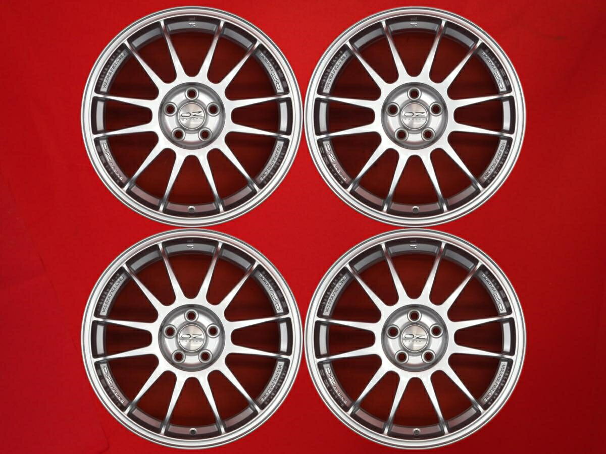 O-Z スーパーレッジェーラ 1 7Jx17 +48 5/100 シルバー(銀色)系 インプレッサ スポーツ 86 レガシィ B4 XV フォレスター プリウス BRZ