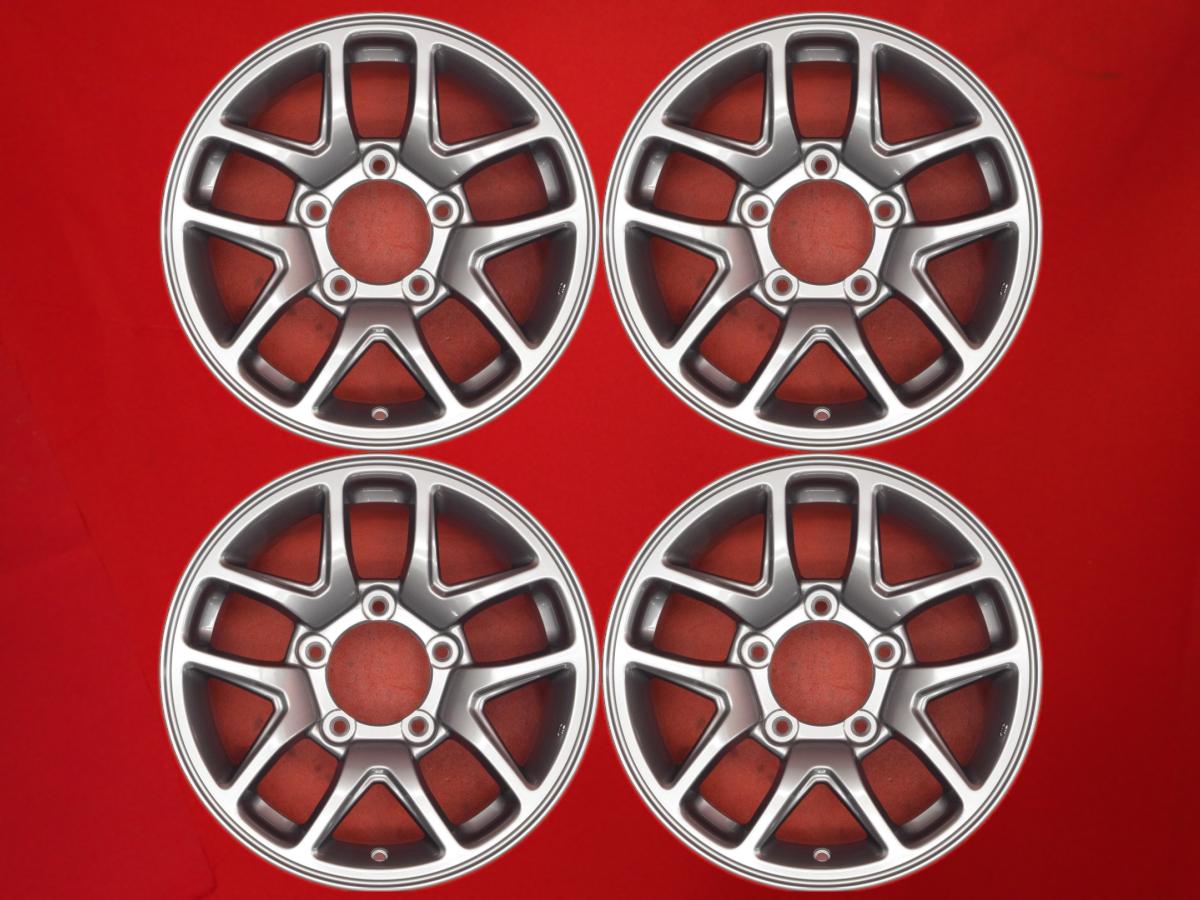 ジムニー (JB64W)純正 5.5Jx16 +22 5/139.7 ガンメタ系 ジムニー AZ-オフロード