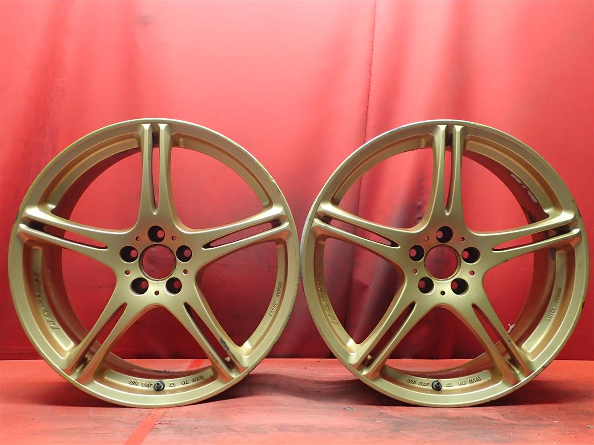 SSR インテグラル GT-1 7.5Jx18 +48 5/100 ゴールド(金色)系