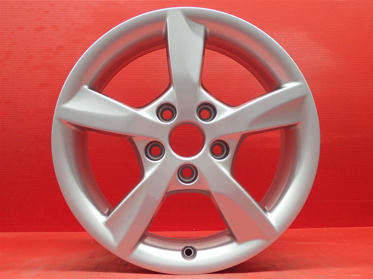 アウディ A3(8V)純正16inch 6.5Jx16 +43 5/112 シルバー(銀色)系