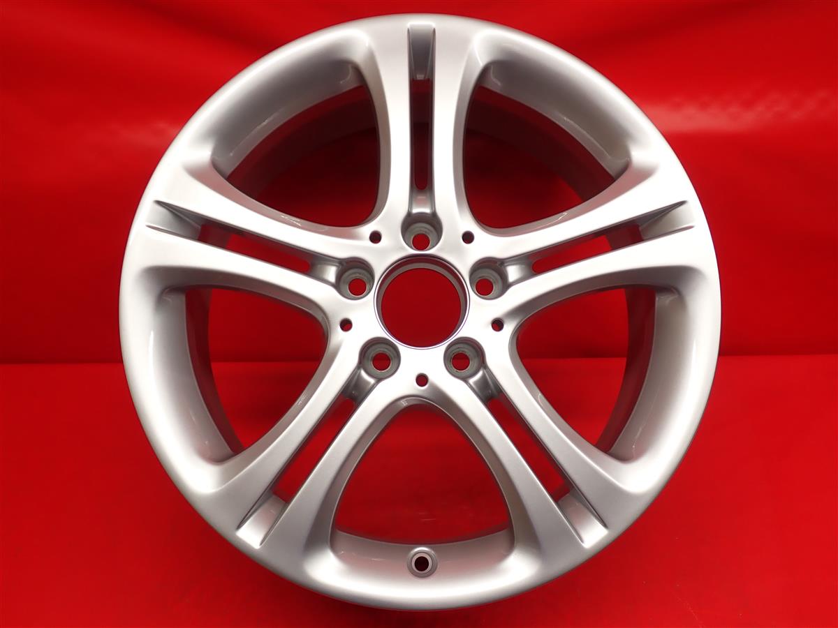メルセデス-ベンツ B(W246)純正5Wスポーク 17inch 7.5Jx17 +52.5 5/112 シルバー(銀色)系
