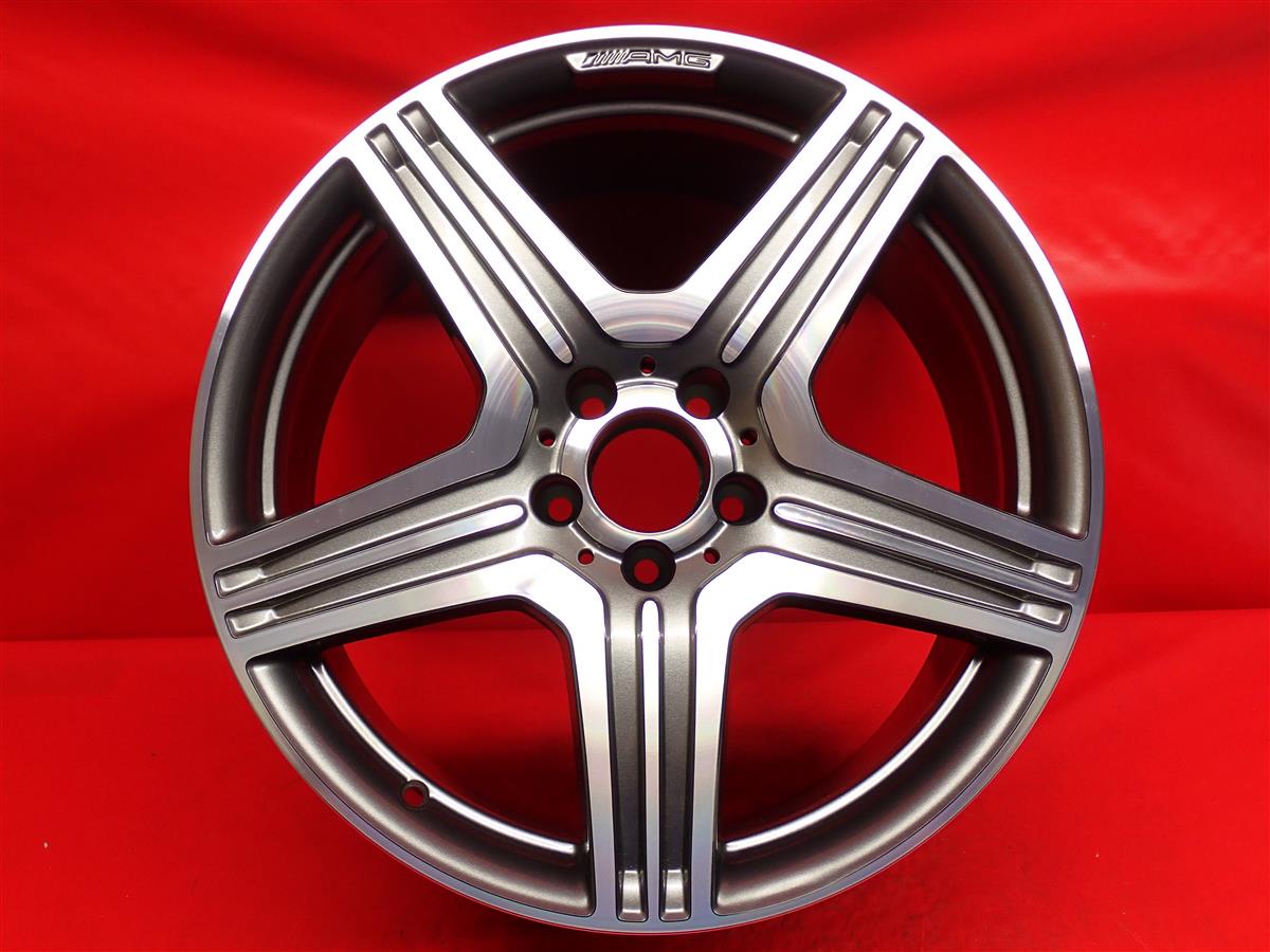 メルセデス-ベンツ CLS クラス W218 純正 AMG 19インチ 10Jx19 +47 5/112 ガンメタポリッシュ(ガンメタ&ポリッシュ)