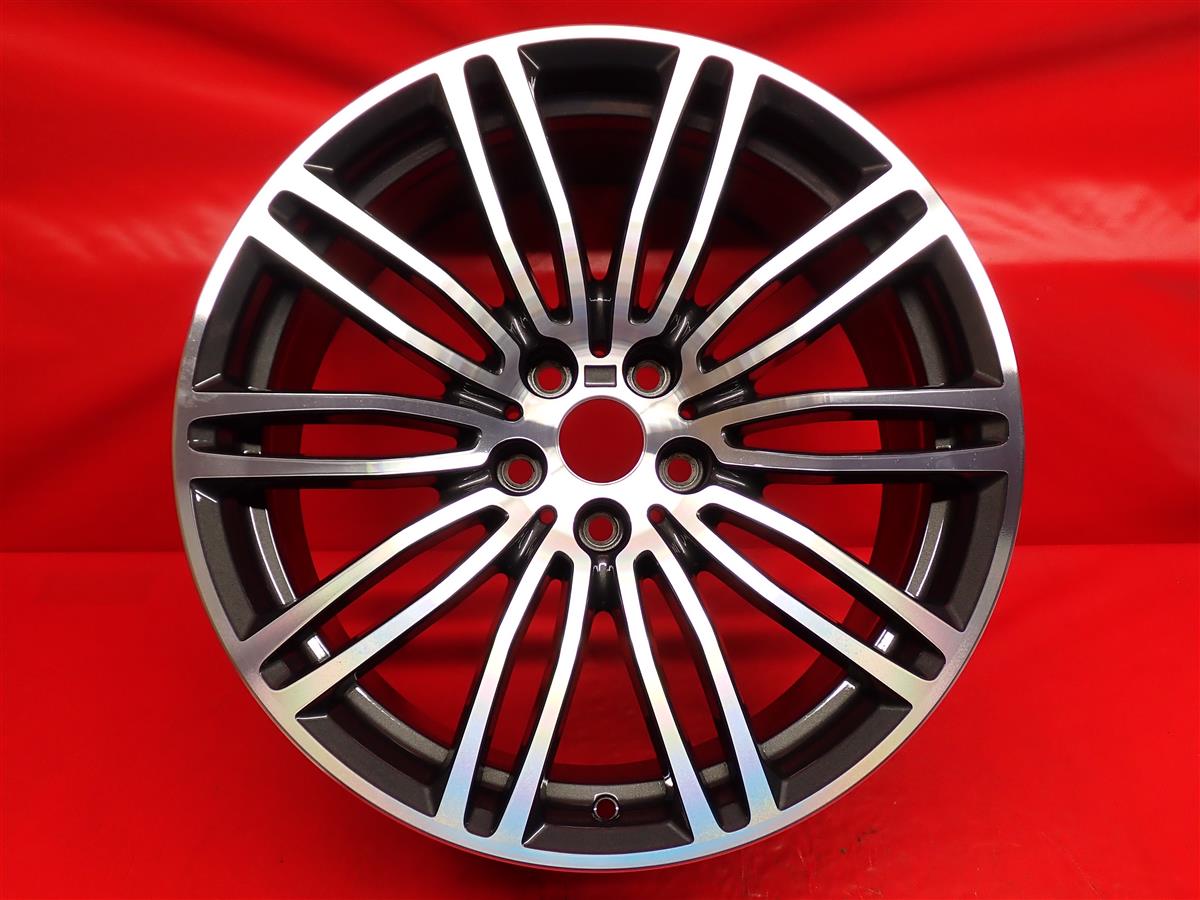BMW 5シリーズ(G30/G31)純正ダブルスポークスタイリング664M 9Jx19 +44 5/112 ガンメタポリッシュ(ガンメタ&ポリッシュ)