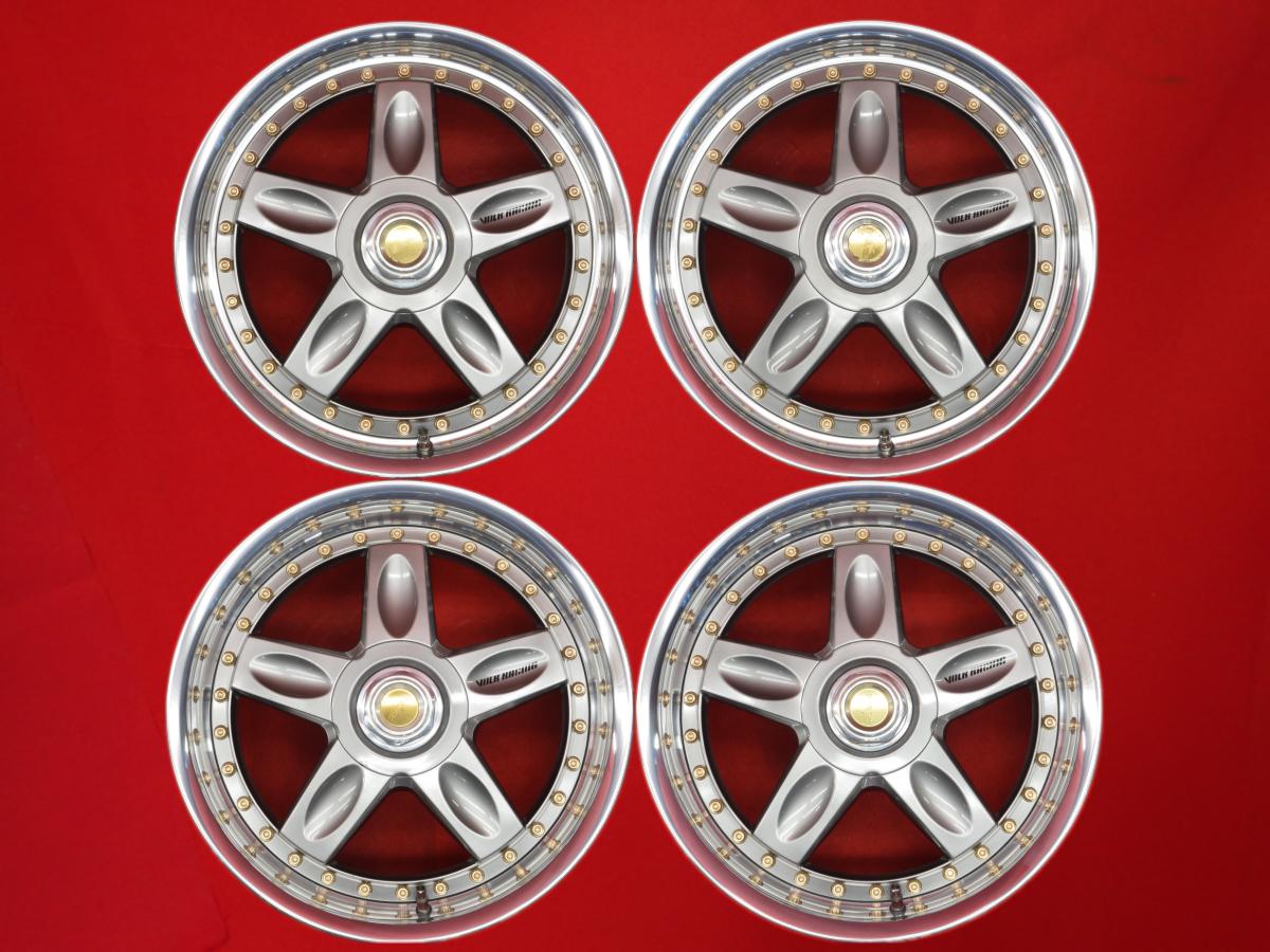 VOLK RACING(ボルクレーシング) Gr.CV PRO 7.5/8Jx17 +33 5/114.3 ポリッシュ系 ガンメタ系 RX-7 スカイライン シルビア