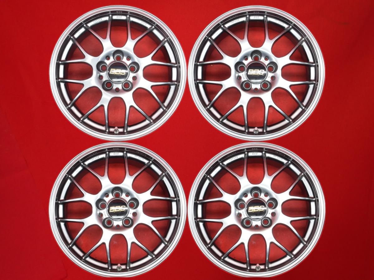 BBS RG-R 7.5Jx17 38 5/108 ガンメタ系 アルファ166 308SW Eペイス 308