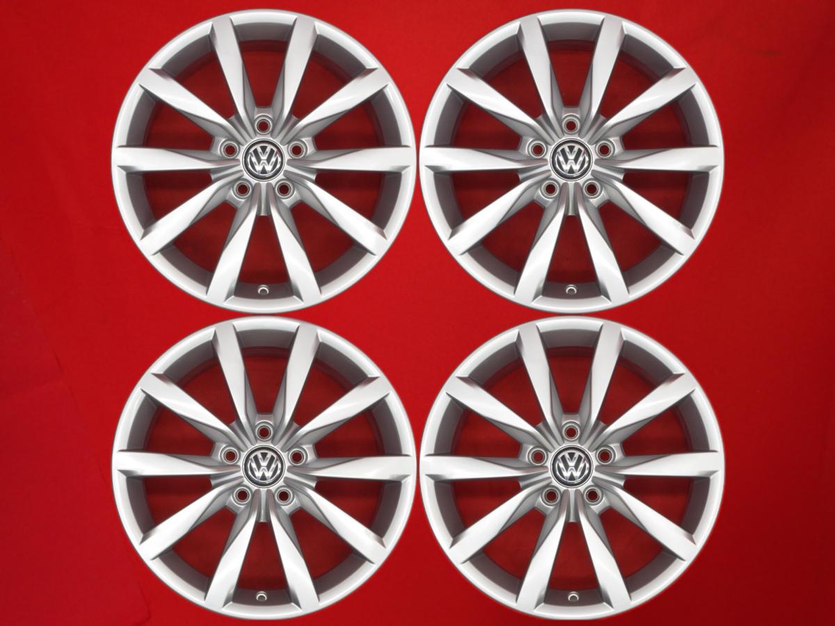 Rakuten - ゴルフ VII純正17inch 7Jx17 +49 5/112 シルバー(銀色)系 ゴルフ トゥーラン ゴルフVI ゴルフV ジェッタ クロス ゴルフ ゴルフ プラス ゴルフVII ゴルフ ヴァリアント