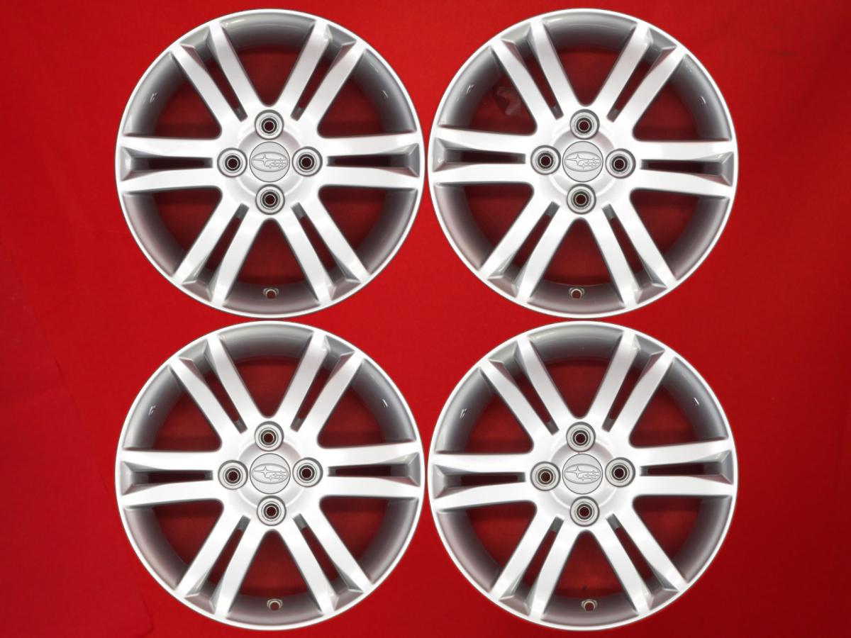 ステラ カスタム RS(LA100/110系)純正 4.5Jx15 +45 4/100 シルバー(銀色)系 ムーヴ コンテ タント カスタム ミラ トコット タフト ルクラ キャスト スタイル タント エグゼ ウェイク ルクラ カスタム タント ファンクロス キャスト スポーツ ステラ