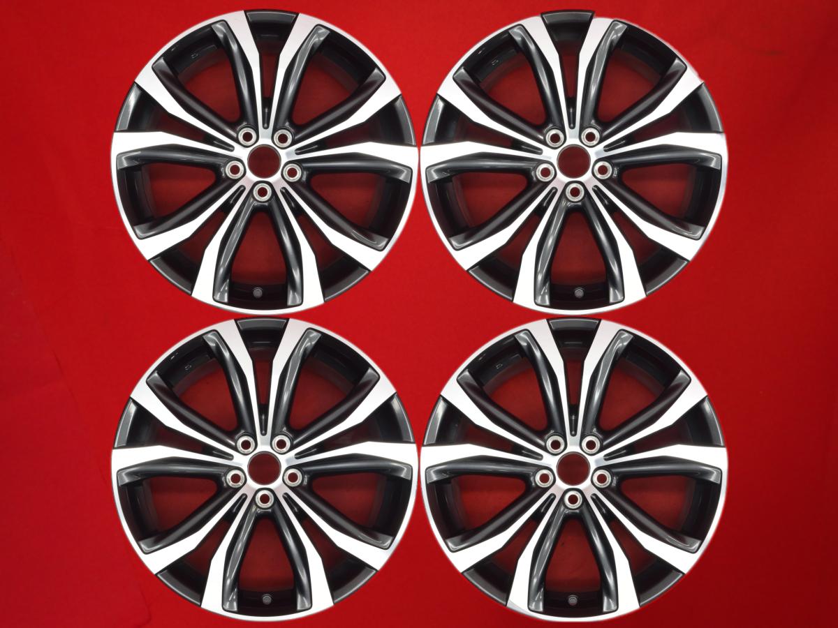レクサス RX450hバージョンL純正 8Jx20 +30 5/114.3 ガンメタポリッシュ(ガンメタ&ポリッシュ) RX270 RX300 RX350 RX450h NX200t NX300h RX200t RX 450h