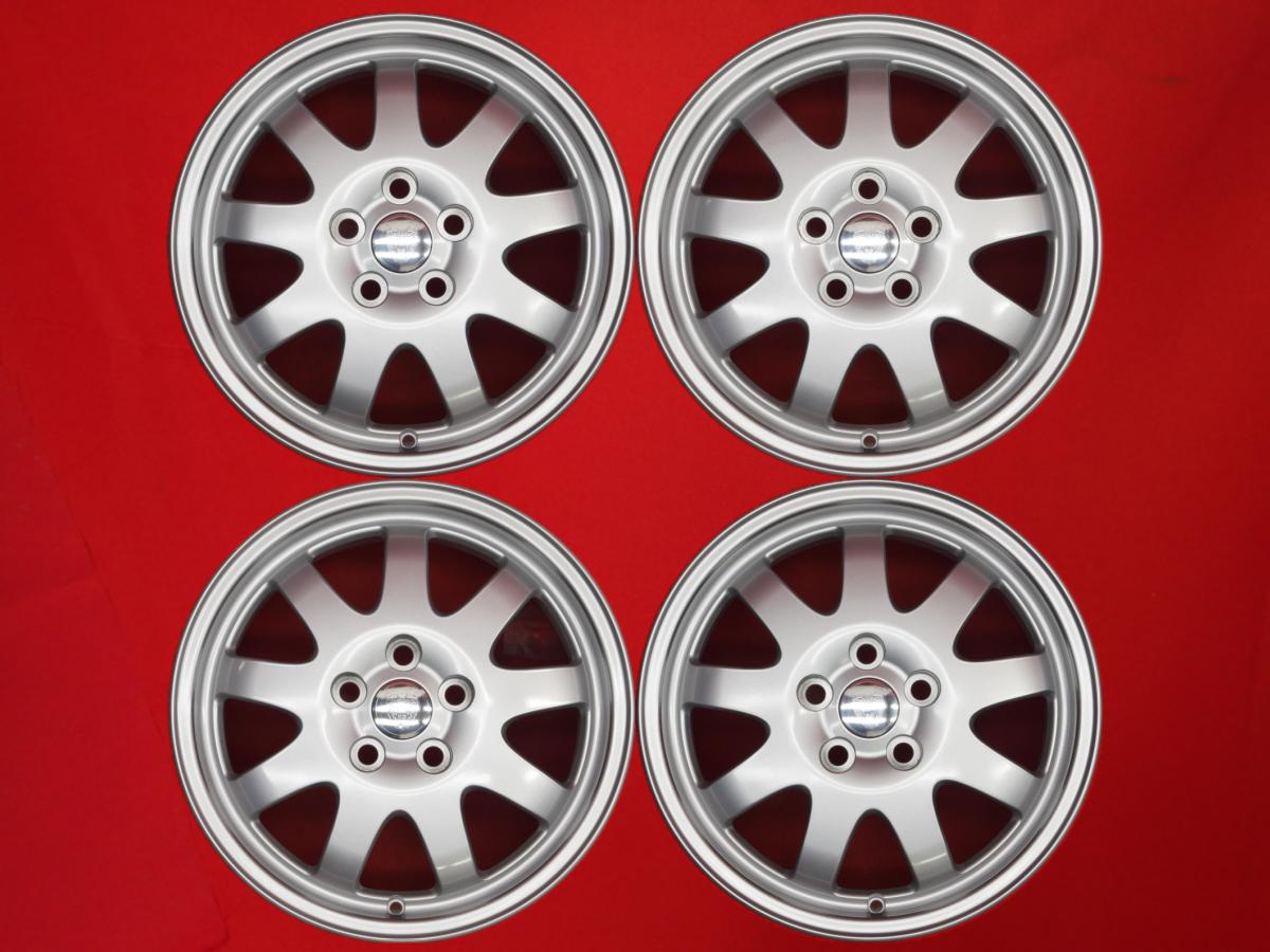 ジャガー Xタイプ純正9スポーク 6.5Jx16 +52.5 5/108 シルバー(銀色)系 Xタイプ Xタイプ エステート