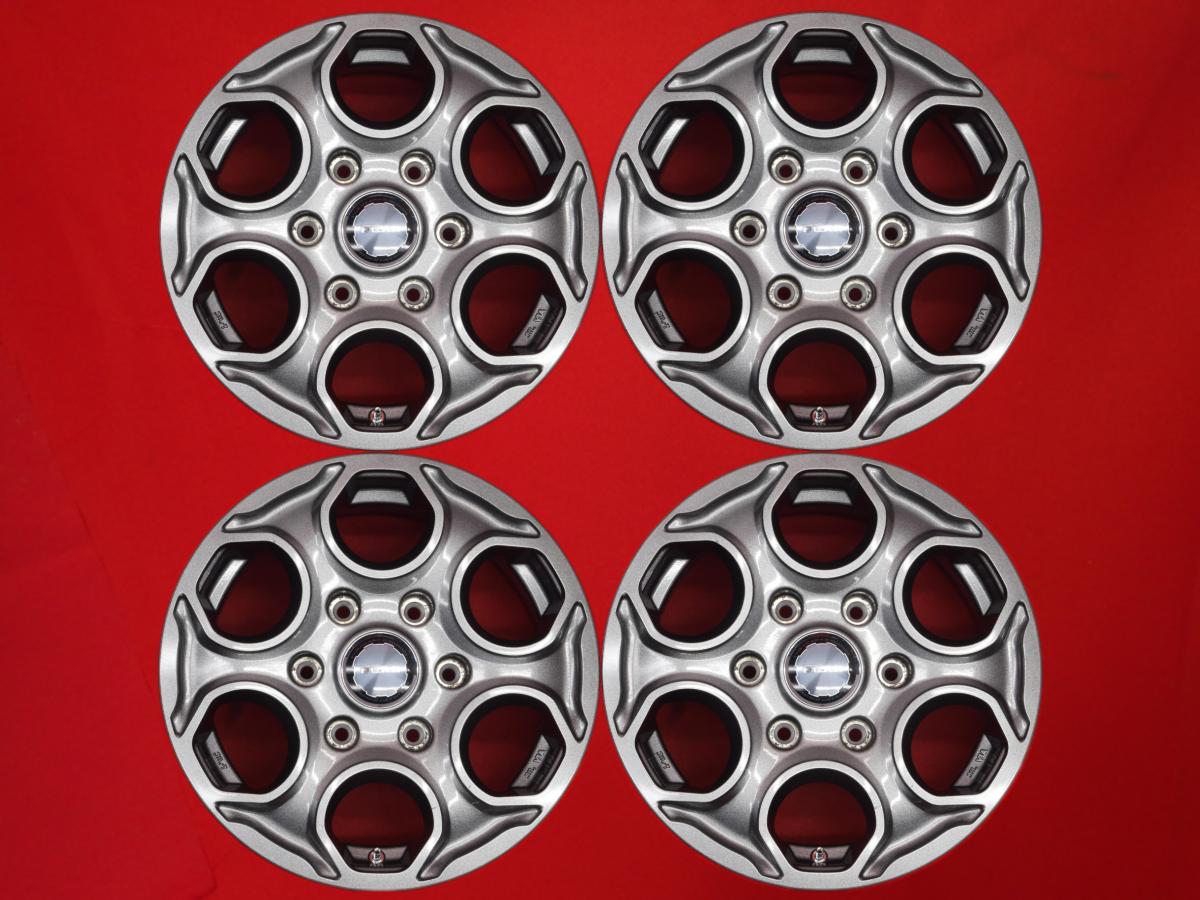 PREMIX(プレミックス) GEAR(ギア) 6Jx15 +33 6/139.7 ガンメタ系 ハイエースコミューター ハイエースワゴン レジアスエース バン