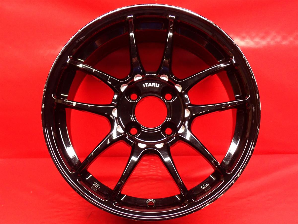 TBR ( TWO BROTHERS RACING ) ITARU-010 7Jx15 +25 4/100 ブラック(黒色)系