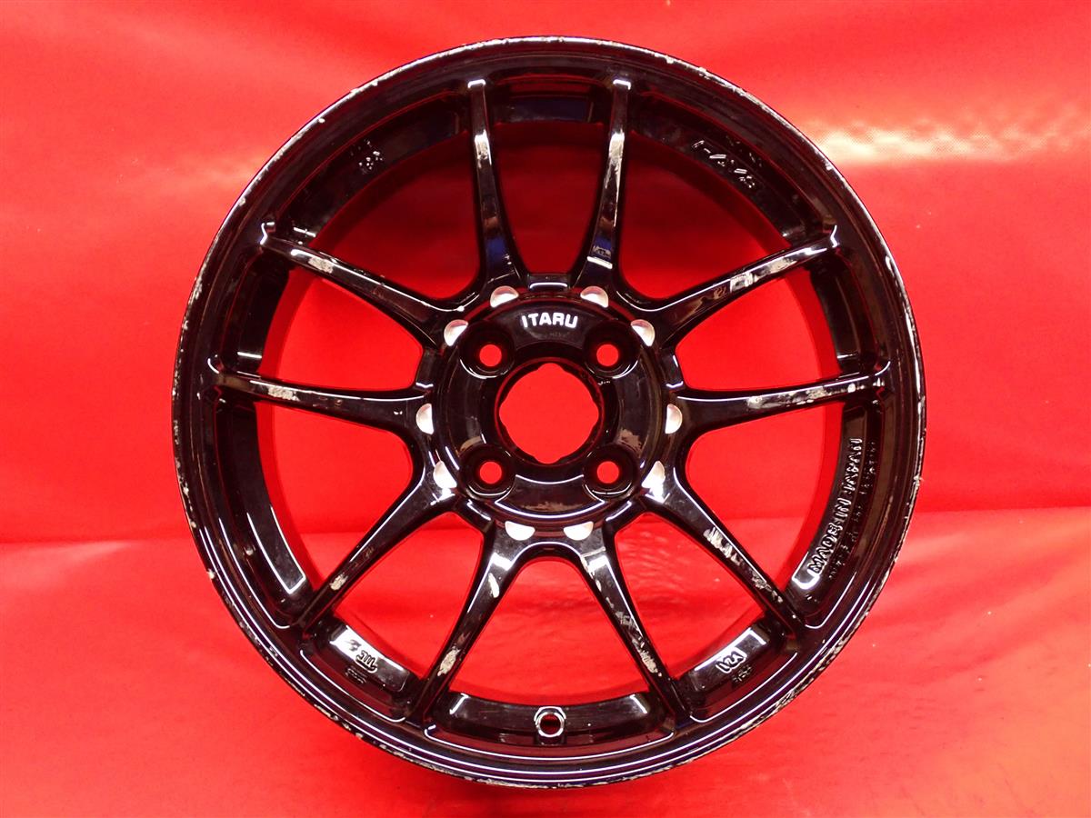 TBR ( TWO BROTHERS RACING ) ITARU-010 7Jx15 +13 4/100 ブラック(黒色)系