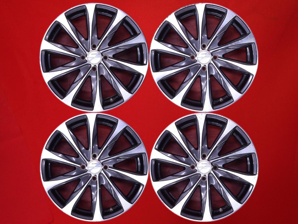 10エアロスポークタイプ 1P 5.5Jx17 +48 4/100 ガンメタポリッシュ(ガンメタ&ポリッシュ)