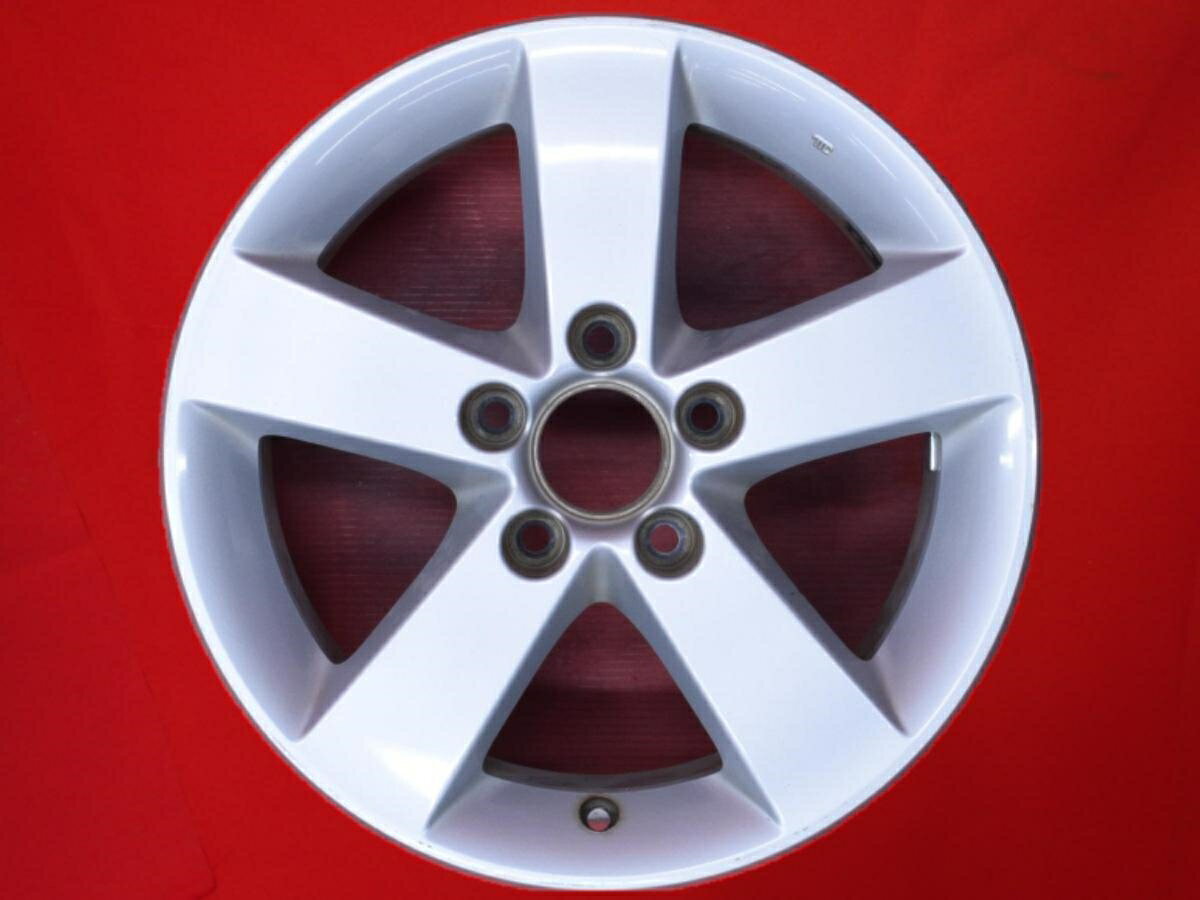 シビック 純正5本スポーク 6.5Jx16 +45 5/114.3 シルバー(銀色)系