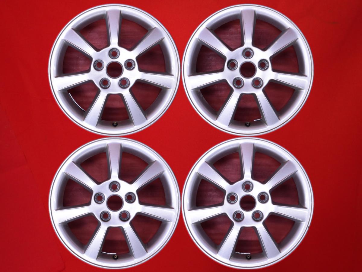 ジャガー Xタイプ純正7本スポーク 6.5Jx16 +52.5 5/107.95 シルバー(銀色)系 Xタイプ エステート Xタイプ