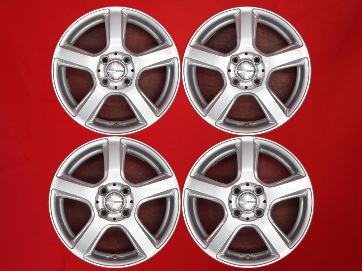 5スポークタイプ 1P 4/5Jx15 +35 4/100 シルバー(銀色)系 アイ アイミーブ