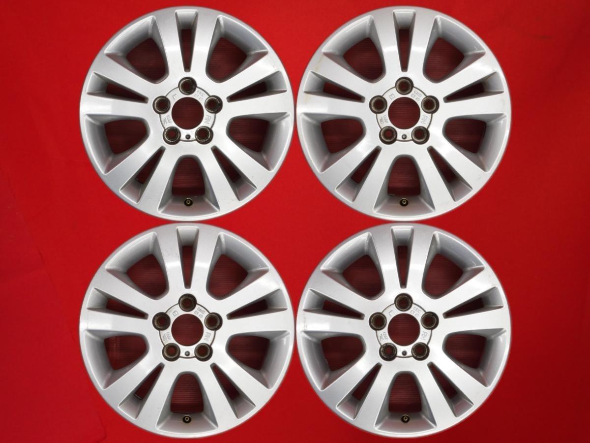 トラヴィック 純正5本スポーク 6Jx16 +49 5/110 シルバー(銀色)系 トラヴィック