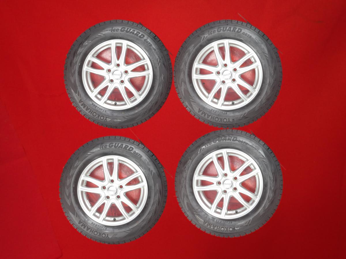 ヨコハマ アイスガード SUV G075 YOKOHAMA iceGUARD SUV G075 215/70R16 100Q 5Wスポークタイプ 1P 6.5Jx16 +38 5/114.3 シルバー(銀色)系 エクリプスクロス RVR RAV4 アウトランダー アウトランダー PHEV クルーガーハイブリッド パジェロ イオ ハリアー