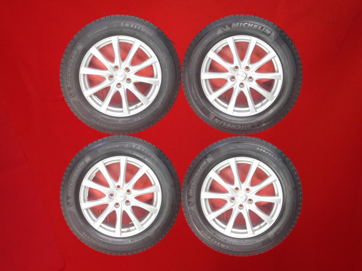 ミシュラン ラティチュード X-ICE XI2 MICHELIN LATITUDE X-ICE XI2 235/65R18 106T 10スポークタイプ 1P 7.5Jx18 +35 5/114.3 シルバー(銀色)系 RX450h RX300