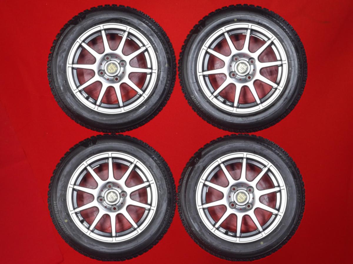 ブリヂストン アイスパートナー2 BRIDGESTONE ICEPARTNER2 165/65R14 79Q 10スポークタイプ 1P 5.5Jx14 +38 4/100 ガンメタ系 ブーン ストーリア ローレル スピリット サニー デリカ D:2 ソシアル ジャスティ シャレード4WD ソリオ タンク リベルタビラ ルーミー YRV パル