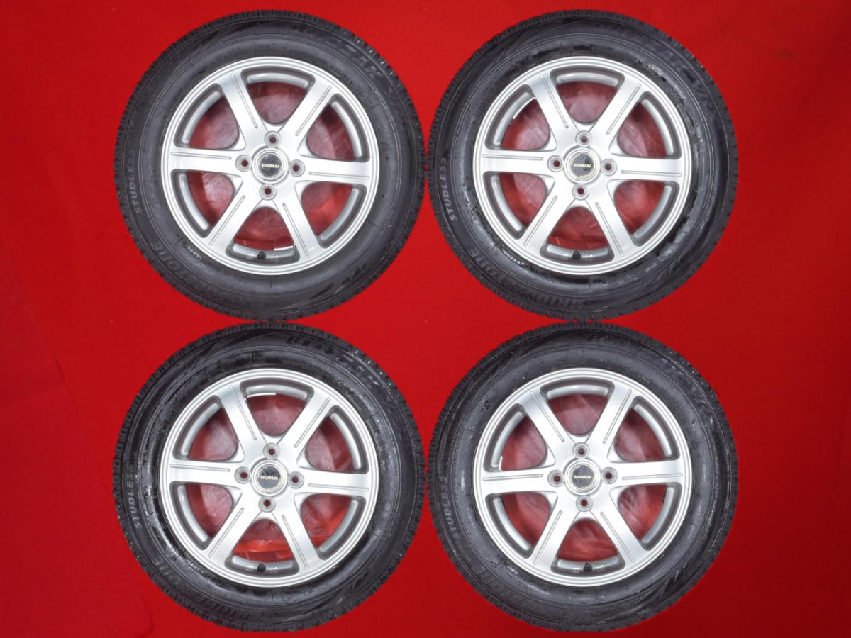 ブリヂストン ブリザック VRX BRIDGESTONE BLIZZAK VRX 175/65R15 84Q 6スポークタイプ 1P 5.5Jx15 +45 4/100 ガンメタ系 グレイス インサイト カローラ アクシオ キューブ フィット シャトル フィット イグニス カローラ フィールダー ヴィッツ アクア スイフト マイクラC+