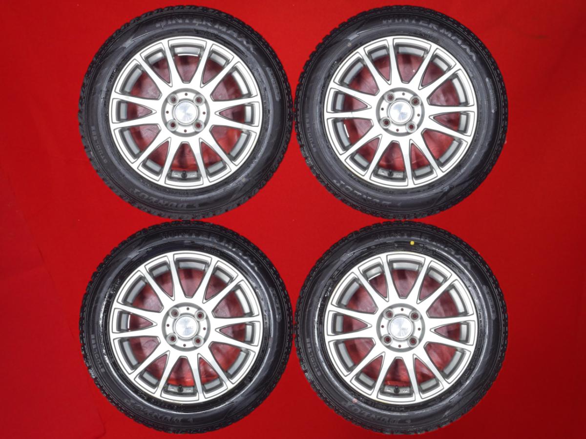 ダンロップ ウィンターマックス 02 WM02 DUNLOP WINTER MAXX 02 WM02 175/65R15 84Q 6Wスポークタイプ 1P 5.5Jx15 +43 4/100 ガンメタ系 アクア フィット ハイブリッド マイクラC+C スイフト カローラ iQ バレーノ グレイス インサイト カローラ アクシオ キューブ フィット