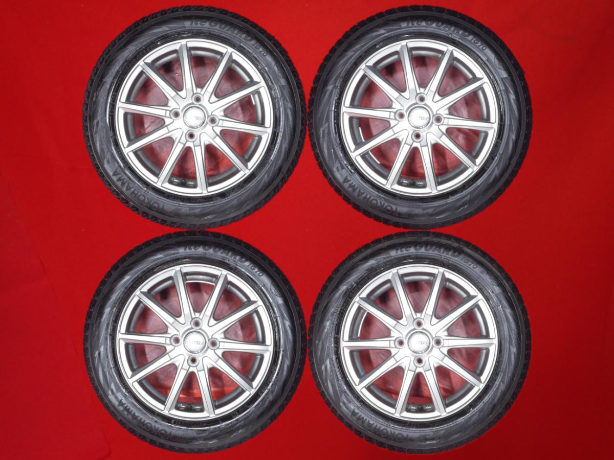 ヨコハマ アイスガード 7 iG70 YOKOHAMA iceGUARD 7 iG70 175/65R15 88Q 10スポークタイプ 1P 5.5Jx15 +42 4/100 ガンメタ系 マイクラC+C フィット ハイブリッド iQ ヴィッツ カローラ フィールダー アクア カローラ アクシオ キューブ フィット シャトル フィット イグニス