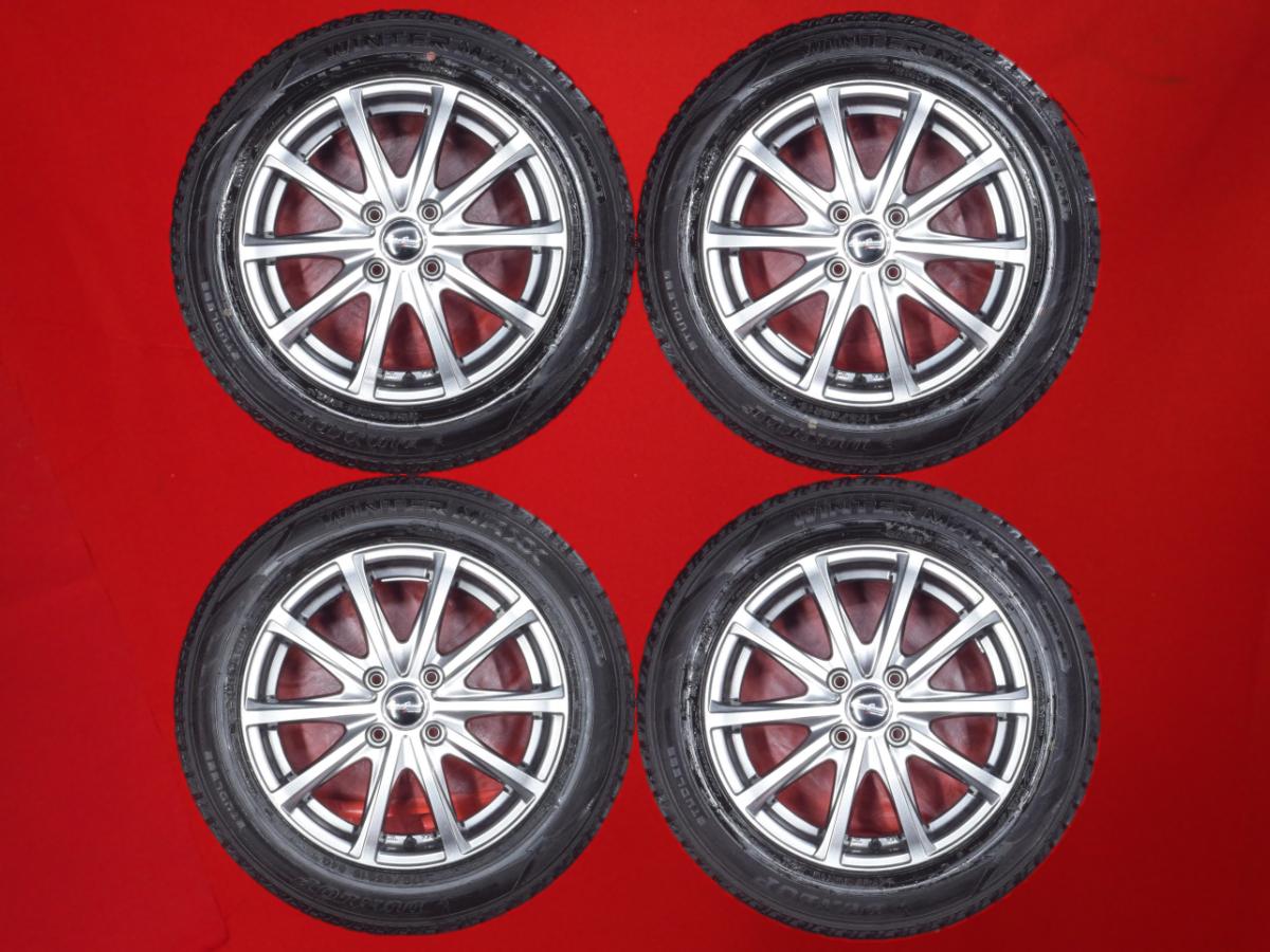 ダンロップ ウィンターマックス 02 WM02 DUNLOP WINTER MAXX 02 WM02 175/65R15 84Q 10スポークタイプ 1P 5.5Jx15 +45 4/100 ガンメタ系 バレーノ インサイト カローラ アクシオ キューブ フィット イグニス フィット シャトル アクア ヴィッツ カローラ フィールダー カロ