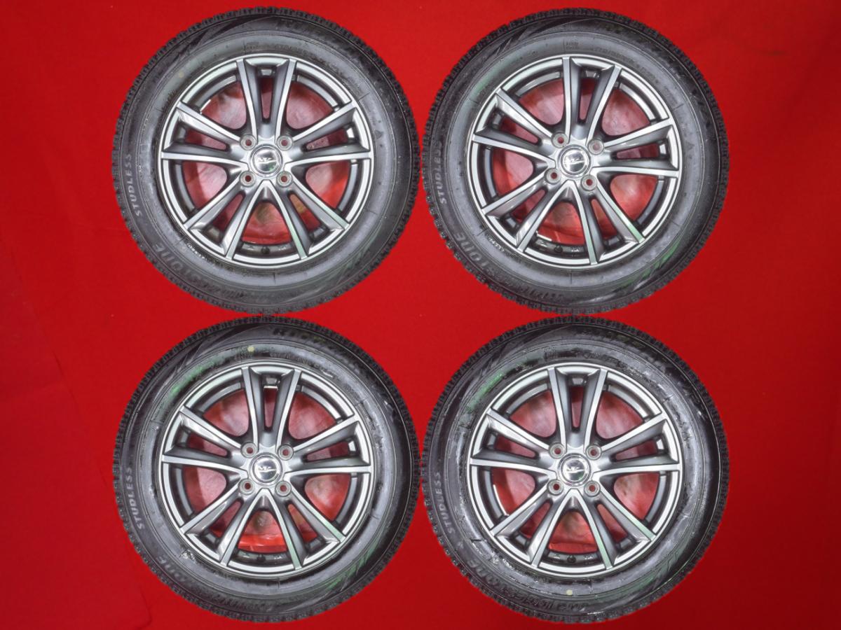 ブリヂストン ブリザック VRX BRIDGESTONE BLIZZAK VRX 175/65R15 84Q 5Wスポークタイプ 1P 5.5Jx15 +42 4/100 ガンメタ系 フィット ハイブリッド マイクラC+C スイフト iQ アクア カローラ フィールダー ヴィッツ キューブ カローラ アクシオ イグニス フィット フィット