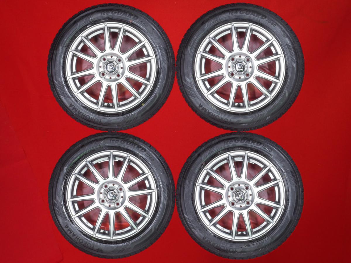ヨコハマ アイスガード 6 iG60 YOKOHAMA iceGUARD 6 iG60 175/65R15 84Q 6Wスポークタイプ 1P 5.5Jx15 +42 4/100 ガンメタ系 カローラ フィールダー ヴィッツ アクア iQ スイフト フィット ハイブリッド マイクラC+C カローラ インサイト グレイス バレーノ フィット シャト