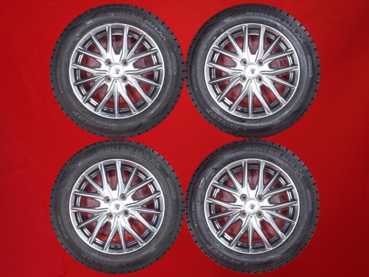 ダンロップ ウィンターマックス 02 WM02 DUNLOP WINTER MAXX 02 WM02 175/65R15 84Q 5Wスポークタイプ 1P 5.5Jx15 +43 4/100 ガンメタ系 ヴィッツ カローラ フィールダー iQ カローラ マイクラC+C フィット ハイブリッド スイフト インサイト バレーノ グレイス イグニス フ