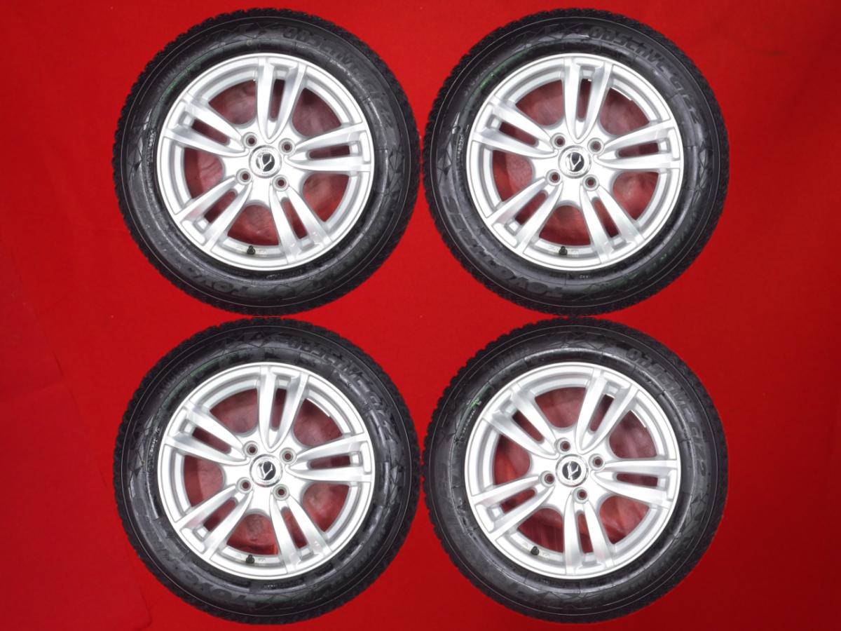 トーヨー オブザーブ ギズ2 TOYO OBSERVE GIZ2 175/65R15 84Q 5Wスポークタイプ 1P 5.5Jx15 +42 4/100 シルバー(銀色)系 グレイス インサイト キューブ カローラ アクシオ フィット シャトル イグニス フィット カローラ フィールダー ヴィッツ アクア マイクラC+C フィット