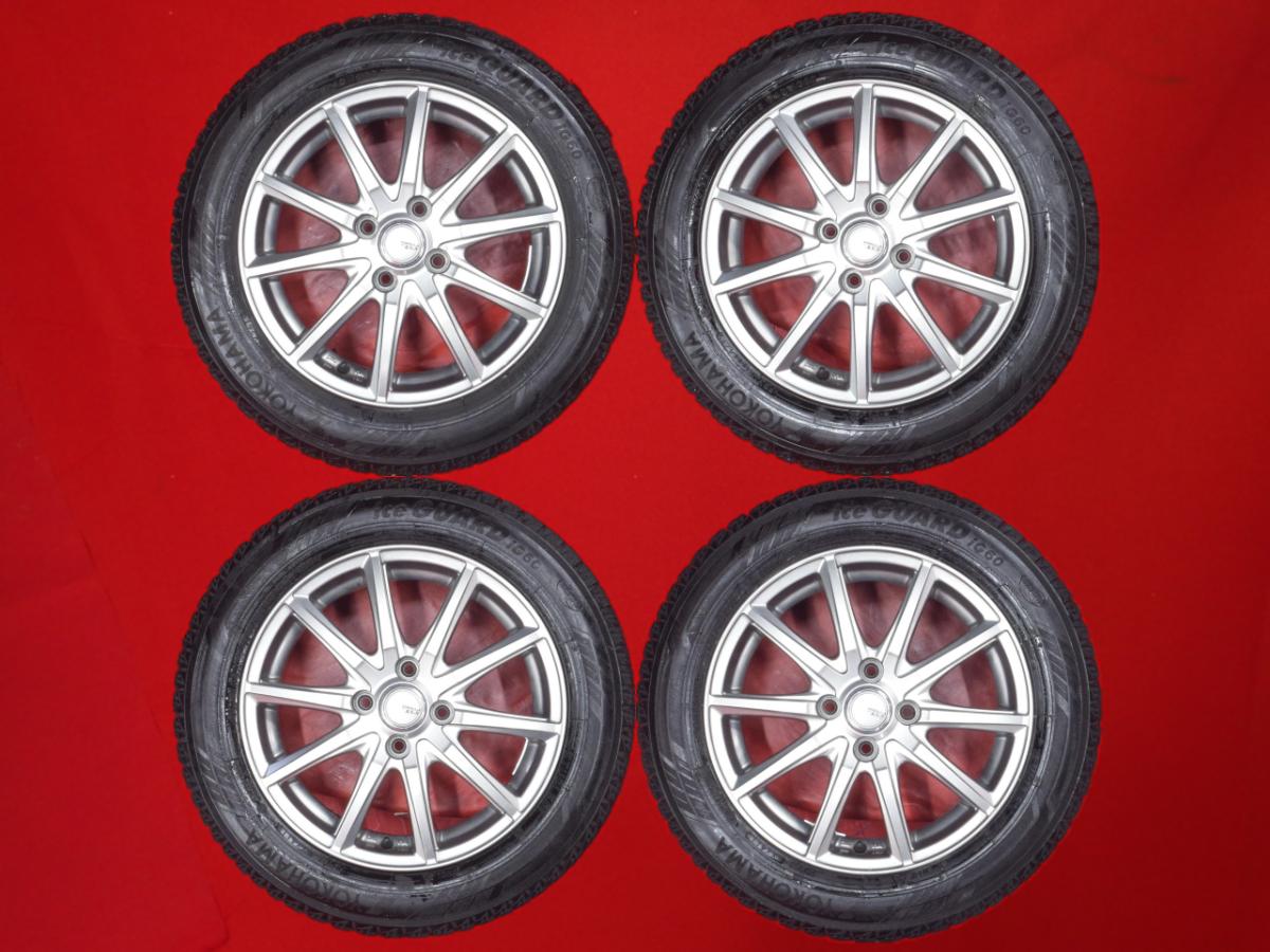 ヨコハマ アイスガード 6 iG60 YOKOHAMA iceGUARD 6 iG60 175/65R15 84Q 5Wスポークタイプ 1P 5.5Jx15 +42 4/100 ガンメタ系 スイフト カローラ iQ ヴィッツ カローラ フィールダー アクア キューブ カローラ アクシオ フィット シャトル フィット イグニス グレイス バレー