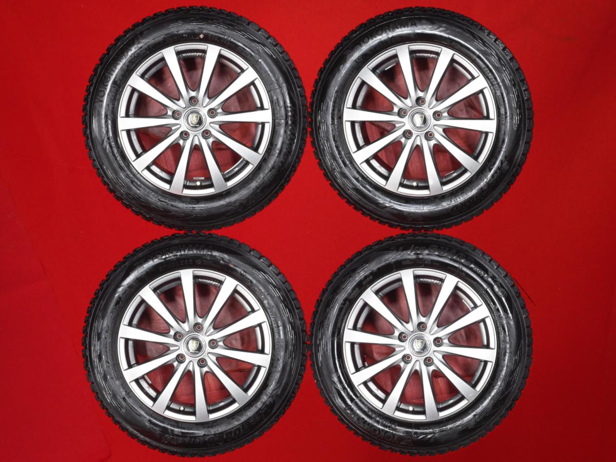 ヨコハマ アイスガード G075 YOKOHAMA iceGUARD G075 225/65R17 102Q 10スポークタイプ 1P 7Jx17 +40 5/114.3 ガンメタ系 エスクード ヴァンガード ハリアー エクストレイル エスクード 2.4 RAV4