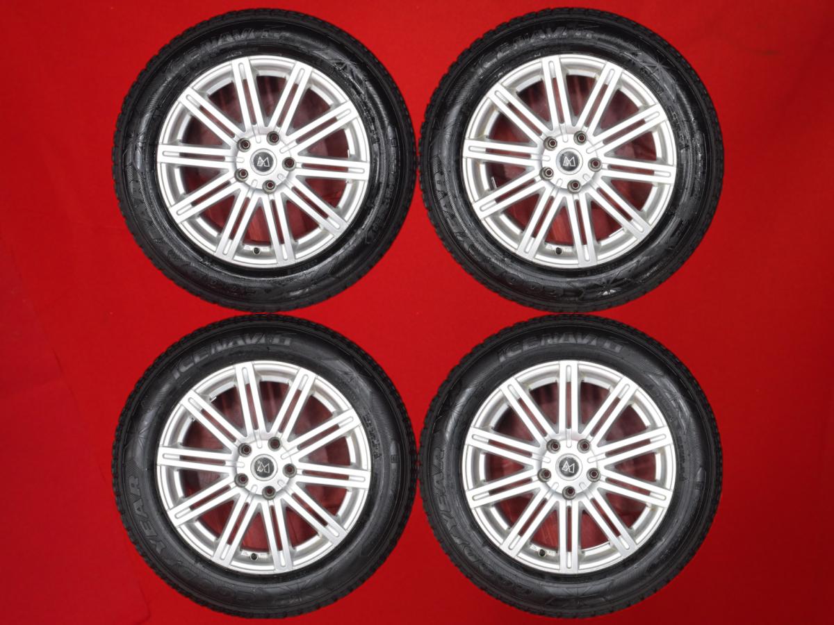 グッドイヤー アイスナビ 6 GOODYEAR ICENAVI 6 225/60R17 99Q 10Wスポークタイプ 1P 7Jx17 +38 5/114.3 シルバー(銀色)系 アルファード エクストレイル ヴェルファイア クルーガー クルーガーハイブリッド