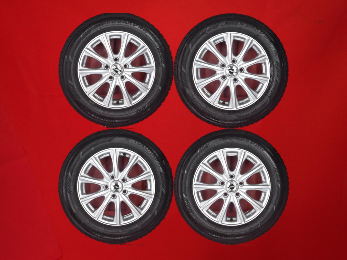 ヨコハマ アイスガード 6 iG60 YOKOHAMA iceGUARD 6 iG60 205/65R16 95Q 10スポークタイプ 1P 6.5Jx16 +38 5/114.3 シルバー(銀色)系 カムリグラシア ステージア ティアナ アルファード エスティマ セレナ ヤリス クロス カムリ