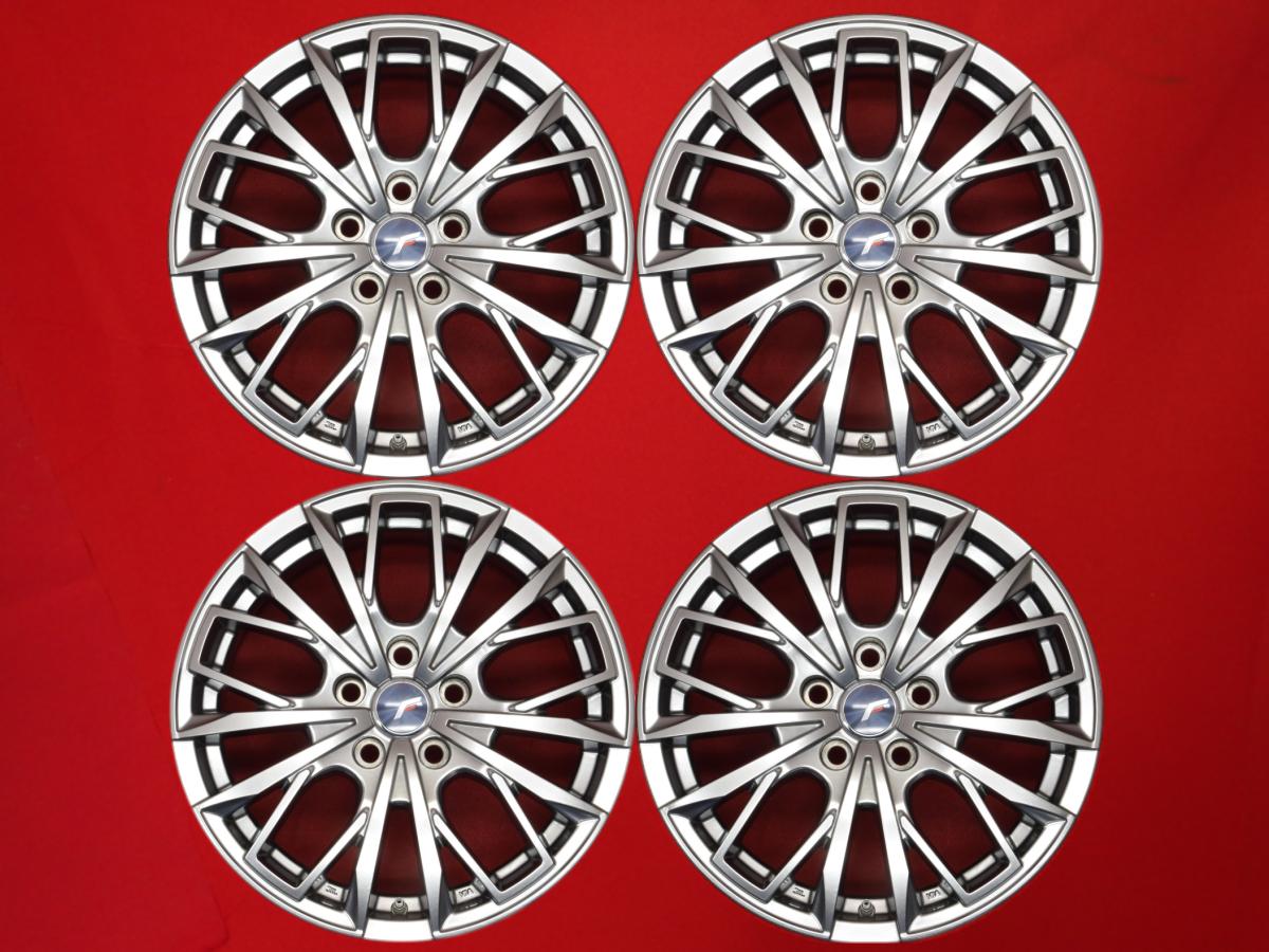 レアマイスター Lehrmeister L-F FIRST エルエフ ファースト 7Jx17 +45 5/114.3 ハイパーブラック ES330 プリウス プリウスα ヴォクシー カムリ ノア UX250h C-HR