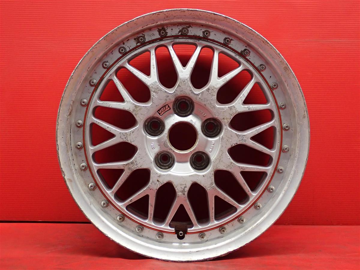 VOLK RACING(ボルクレーシング) GTU 8Jx17 +45 5/114.3 ポリッシュ系 シルバー(銀色)系