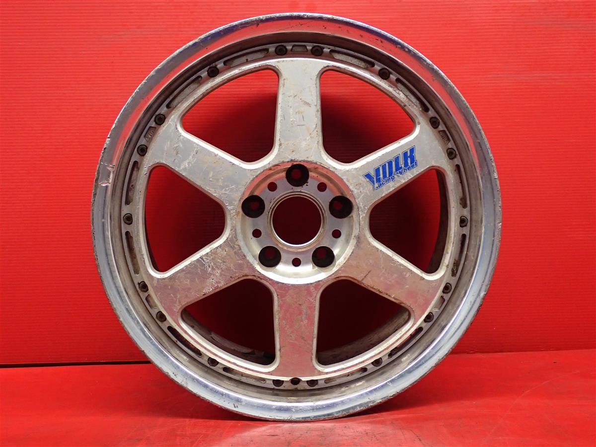 VOLK RACING(ボルクレーシング) GT-P 8Jx18 +37 5/114.3 ポリッシュ系 シルバーポリッシュ(シルバー&ポリッシュ)
