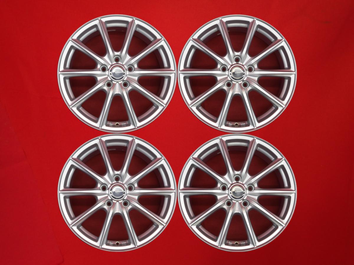 ECO FORME エコフォルム SE-15 7Jx17 +45 5/114.3 シルバー(銀色)系 オデッセイ ES330 CR-Z ZR-V UX250h C-HR セレナ カムリ CX-5 ヴェゼル レヴォーグ ハリアー プリウスα プリウス エクストレイル