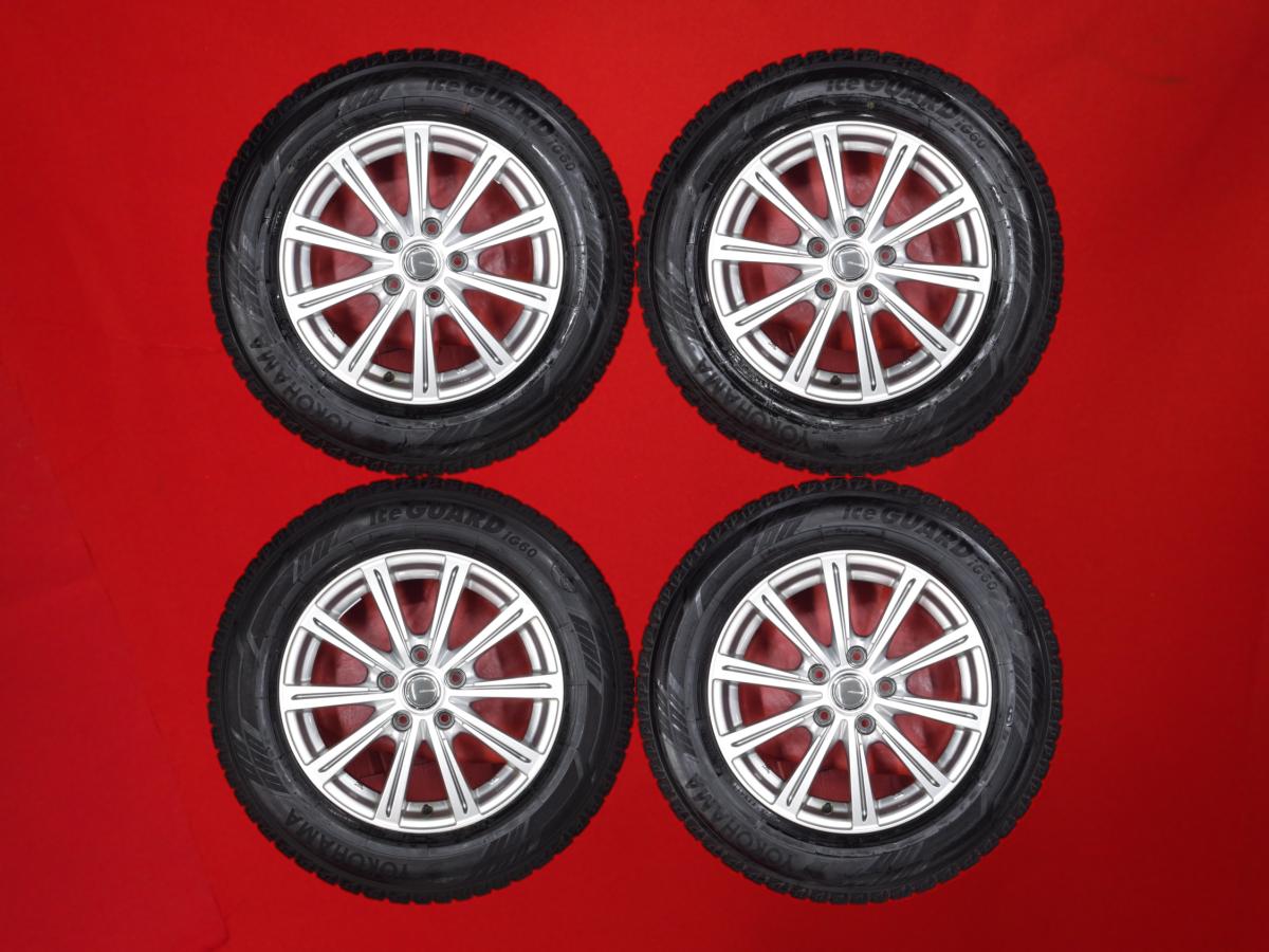 ヨコハマ アイスガード 6 iG60 YOKOHAMA iceGUARD 6 iG60 215/65R16 98Q 10スポークタイプ 1P 6.5Jx16 +38 5/114.3 シルバー(銀色)系 デュアリス プレサージュ エルグランド カローラ クロス MPV アルファード エクストレイル ヴェルファイア